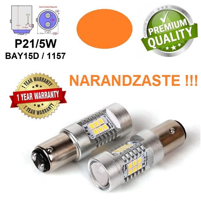 LED SIJALICE P21-5W - BAY15D - 1157 Narandzaste Beograd Zemun